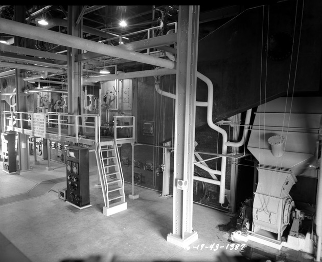 Photograph of the boiler house at Basic Magnesium, Inc.