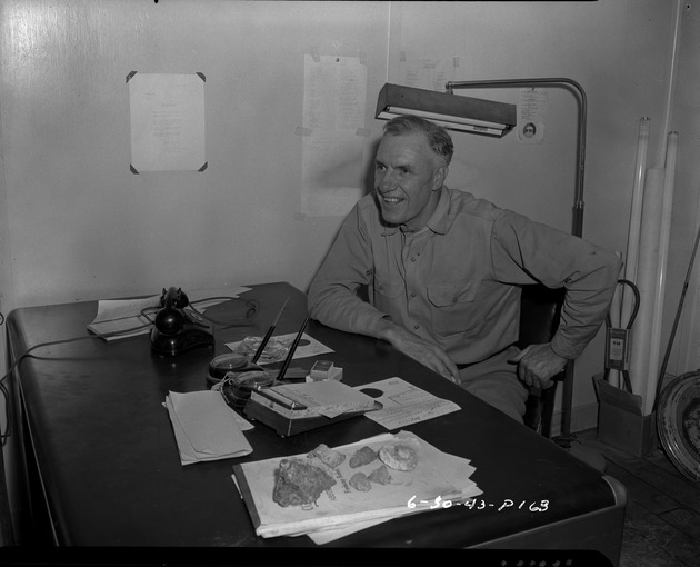 Photograph of A.T. McCarter at Basic Magnesium, Inc.