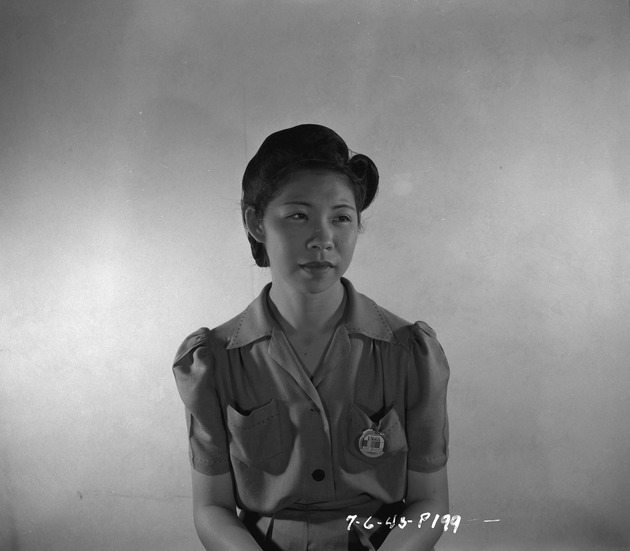 Portrait photograph of Ella Wing