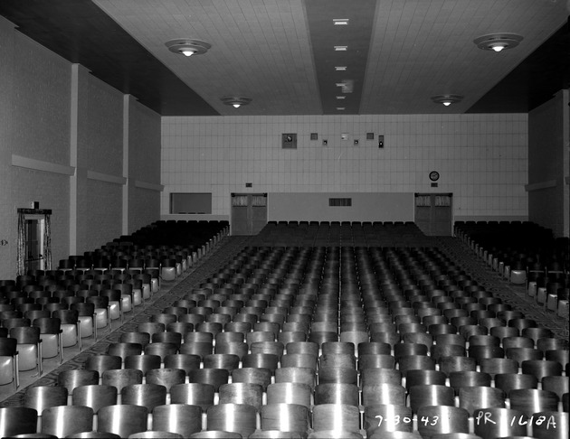 Photograph of the Victory Theatre at the Basic Magnesium, Inc. townsite