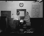 Photograph of Tex Norwood and F.O. Case at Basic Magnesium, Inc.