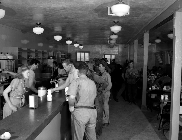 Photograph of the field canteen at Basic Magnesium, Inc.