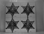 Photograph of a Basic Magnesium, Inc. deputy sheriff's badges