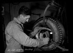 Photograph of a tire shop at Basic Magnesium, Inc.