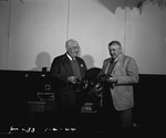 Photograph of Mr. Lavender and Mr. Gates at Basic Magnesium, Inc.