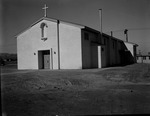 Photograph of a Catholic church building at Basic Magnesium, Inc. townsite