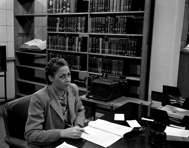 Photograph of Gretchen Truex at Basic Magnesium, Inc.