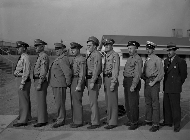 Photograph of plant protection members at Basic Magnesium, Inc.