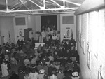 Photograph of mass at St. Peter's Parish at the Basic Magnesium, Inc. townsite