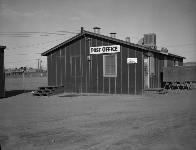 Photograph of the old Basic Magnesium, Inc. post office building