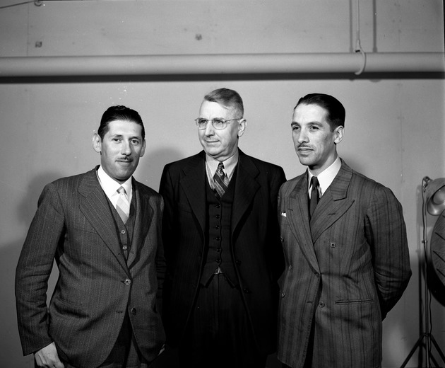 Group portrait of Chilean engineers