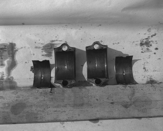 Photograph of bearing inserts at Basic Magnesium, Inc.