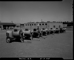 Photograph of plaster mixers at Basic Magnesium, Inc.