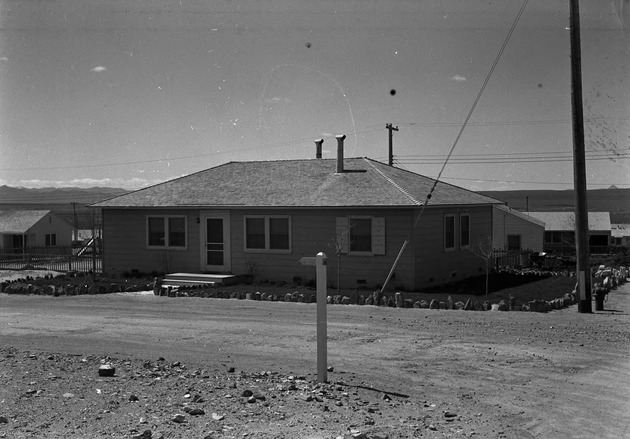 Photograph of a house at the Gabbs Basic Magnesium, Inc. plant