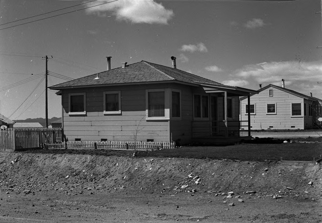 Photograph of a house at the Gabbs Basic Magnesium, Inc. plant