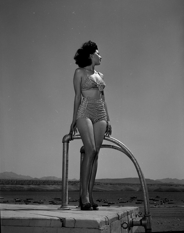 Photograph of Geri Goff at Basic Magnesium, Inc.