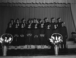 Photograph of high school graduates in Henderson