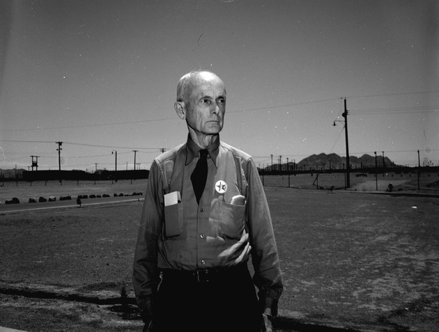 Photograph of Dr. H. Foster Bain at Basic Magnesium, Inc.
