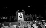 Photograph of a National Service Award ceremony at Basic Magnesium, Inc.