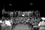 Photograph of a National Service Award ceremony at Basic Magnesium, Inc.