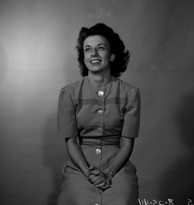 Portrait photograph of Vera King