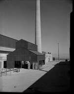 Photograph of a gardener furnace building at Basic Magnesium, Inc.