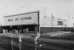 Photograph of the Bank of Nevada building, Henderson, February 8, 1954