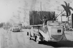 Photograph of the California Pacific Utilities Company float in the Industrial Days parade, Henderson, May 7, 1955