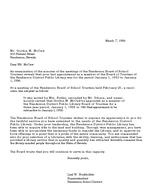 1956-03-07 - Letters to three members of the library's Board of Trustees