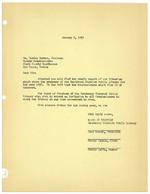 1957-01-09 - Letter from the HDPL Board of Trustees to Harley Harmon