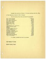 1957-07-22 - List of invoices to be paid