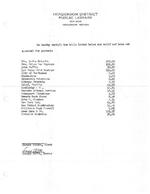 1957-08-26 - List of invoices to be paid