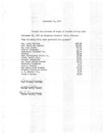 1957-09-24 - List of invoices to be paid
