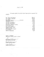 1958-06-12 - List of invoices to be paid