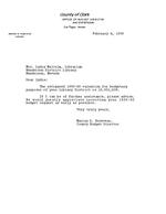 1959-02-04 - Letter from Marion D. Rosevear to Lydia Malcolm