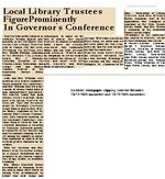 1959-10-31 - Newspaper clipping referencing HDPL Board of Trustees
