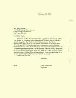 1963-02-23 - Letter from Lydia Malcolm to Reba Snyder