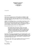 1982-05-12 - Letter from M.T. Carollo to HDPL Board of Trustees members
