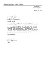1986-01-16 - Letter from Julie [Julia] Wesson to Dale E. Polla