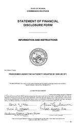 1986-04-09 - Statement of Financial Disclosure Forms