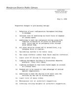 1986-07-03 - Requested changes to preliminary design