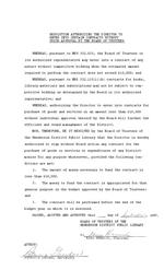 1987-09-16 - Resolution authorizing the director to enter into certain contracts