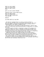 1989-09-01 - North Las Vegas Library's grant application for literacy programs