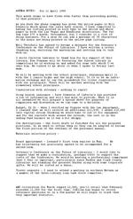 1990-04-06 - Notes for the board meeting