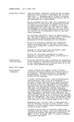 1990-05-11 - Notes for the board meeting