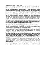 1990-06-08 - Notes for the board meeting