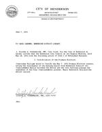 1991-06-03 - Certification of the primary election