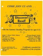1992-06-09 - Summer reading program