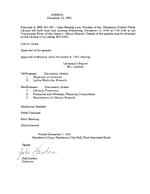 1995-12-07 - Library board meeting agenda