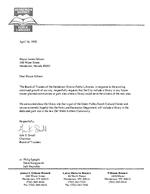 1998-04-16 - Letter from Ann Small to Mayor James Gibson